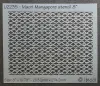 ibicci Maori Mangapore stencil 8"